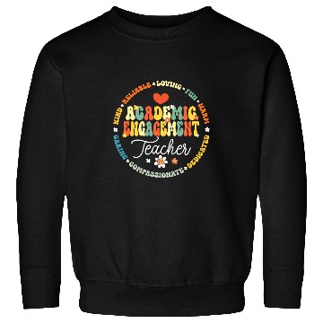 Discover Groovy Academic Engagement Teacher Squad 3 Sweatshirts