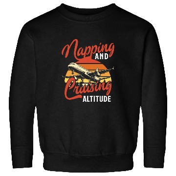 Discover Retirement Aviation Retired Pilot Airplane Airline Flight 7 Sweatshirts