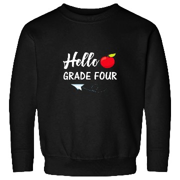 Discover Hello Grade Four Back To School Teacher Student Sweatshirts