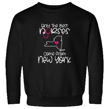 Discover New York nurses Registered Nursing Student LPN CNA RN Sweatshirts