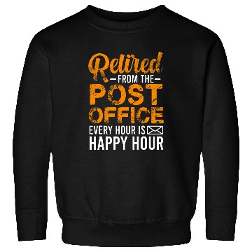 Discover Retired From Post Office Funny Retired Postal Worker Gift Sweatshirts