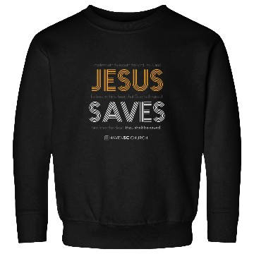 Discover Jesus Saves Romans 109 Sweatshirts