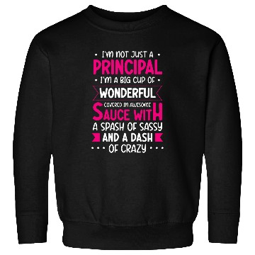 Discover Wonderful Principal Admin Office Pedagogue School Worker Sweatshirts