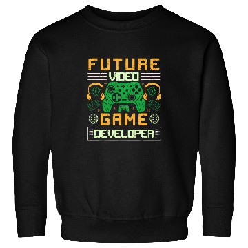 Discover Future Video Game Developer Programmer Coding Gamer Sweatshirts