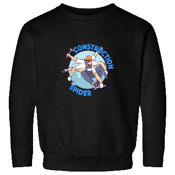 Discover Mens Construction Spider Construction Worker Sweatshirts