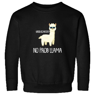 Discover No Prob Llama Funny Kindergarten School Sweatshirts