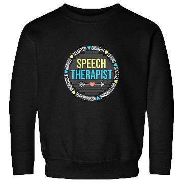 Discover Speech Language Pathologist SLP Speech Therapist Sweatshirts