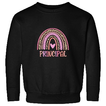 Discover School Principal Rainbow Teacher Appreciation Teaching Sweatshirts