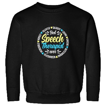 Discover Speech Therapy Speech Language Therapist Sweatshirts
