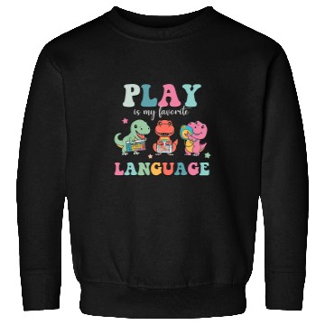 Discover Speech Therapy Speech Language Pathologist SLP Dinosaur Sweatshirts