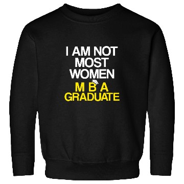Discover MBA Student Business Degree Graduation 132 Sweatshirts