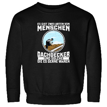 Discover Roofer handyman carpenter construction worker building 14 Sweatshirts