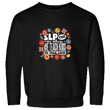 Discover Pathology SLP Therapist Pathologist Speech Therapy Sweatshirts