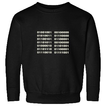 Discover I Speak Binary Fun Informatics Binary Code Coder Programmer Sweatshirts