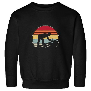 Discover Roofer handyman carpenter construction worker building 9 Sweatshirts