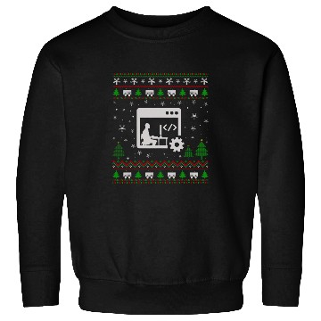 Discover Ugly Christmas Sweater for Programmer Funny Ugly Sweatshirts