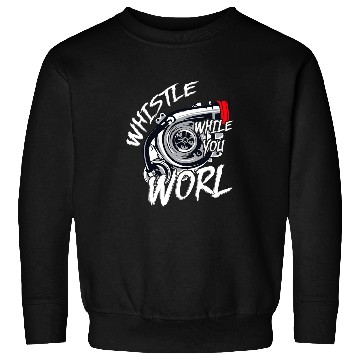 Discover Trucker Mechanic Lover Whistle While You Work Sweatshirts