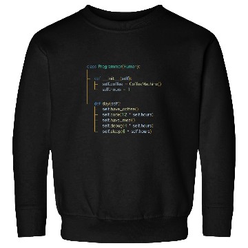 Discover Python Programmer Day In The Life Coding Computer Science Sweatshirts