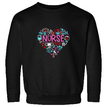 Discover nurses love nursing student rn life thank you Sweatshirts
