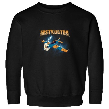 Discover Flight Instructor Pilot School Airplane Teacher Sweatshirts