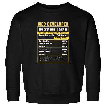 Discover Web Developer Website Development IT Programmer Sweatshirts