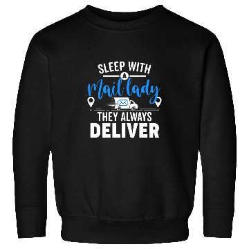 Discover Womens Post Office Funny Postal Worker Mailman Mail Lady Sweatshirts