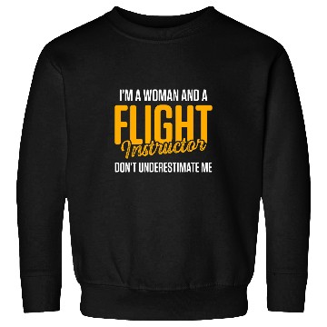 Discover Flight Instructor Pilot Aviation Trainer Sweatshirts