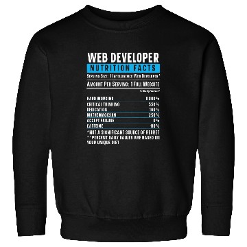 Discover Web Developer Programmer Code Website Development Sweatshirts
