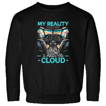 Discover Flight Simulator Aviation Console Pilot Flight Simulation 2 Sweatshirts