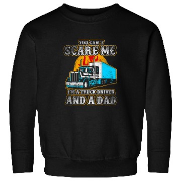 Discover Mens Truck Driver Trucker Dad Father Funny Sweatshirts
