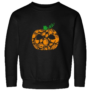 Discover Cool Pumpkin Rugby Lover Halloween Rugby Player Sweatshirts