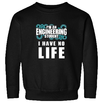 Discover Funny Engineering Student Proud Engineer School Graduation Sweatshirts