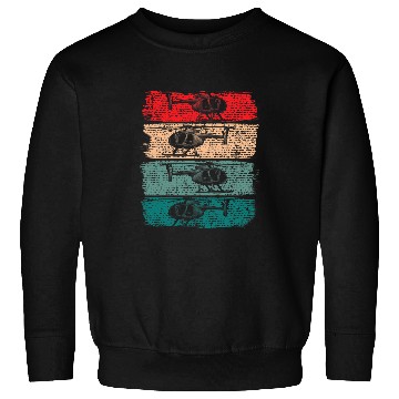 Discover Flying Helicopter Aviation Airline Airplane Helicopter Pilot Sweatshirts