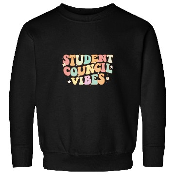 Discover Groovy Student Council Vibes School Student Council Sweatshirts