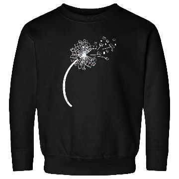 Discover Book dandelion flower dandelion Books Sweatshirts
