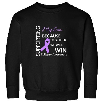Discover Supporting my Son Epilepsy Awareness Sweatshirts