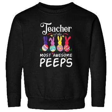 Discover rabbit s women easter egg teacher of awesome Sweatshirts