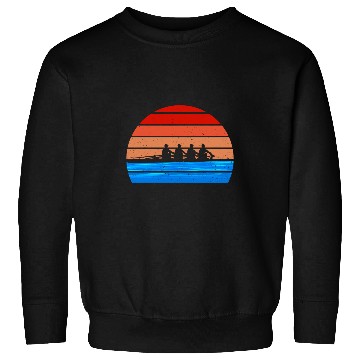 Discover Crew Boat Rowing Boat Sculling Lovers Rower Row Team 4 Sweatshirts