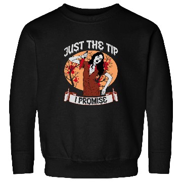 Discover Funny Halloween Zombie nurses Just The Tip Sweatshirts