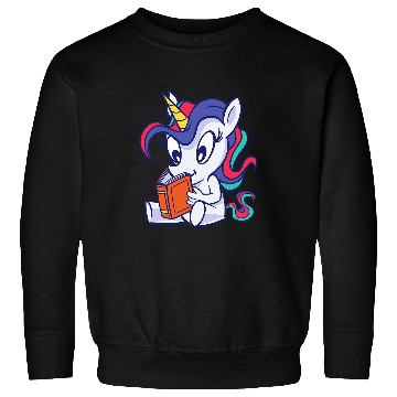 Discover Funny Reading Lover Quotes Cute Book Lover Unicorns Sweatshirts