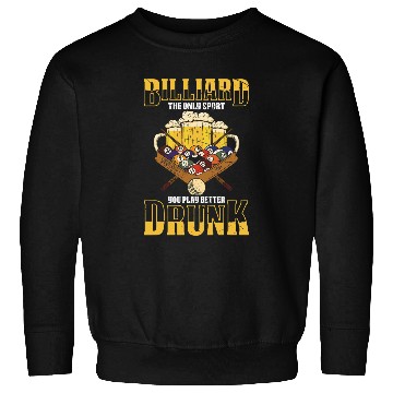 Discover Mens Pool Billiard For Pool Player Billiard Player 3 Sweatshirts