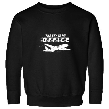 Discover funny flight attendant text design pilot digital nomad Sweatshirts