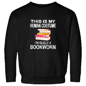 Discover Book Lover Boo Halloween Librarian Sweatshirts