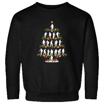 Discover xmass lighting santa construction worker christmas tree Sweatshirts