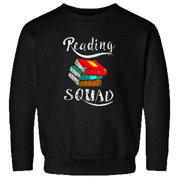 Discover Cool Reading Squad Funny Team Book Reader Librarian Gift Sweatshirts