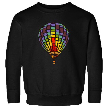 Discover Soar High With Exquisite Air Balloon Design Sweatshirts