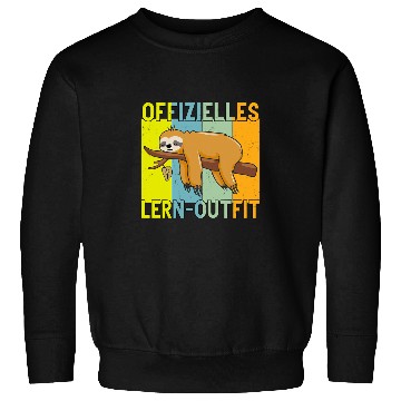 Discover Student Lazy School Learning Lounge Sloth Sweatshirts
