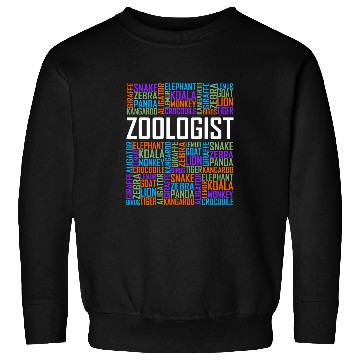 Discover Zoologist Words Zoology Graduate Student Sweatshirts