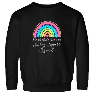 Discover Student Support Squad Counselor Social Worker Teacher Crew 2 Sweatshirts