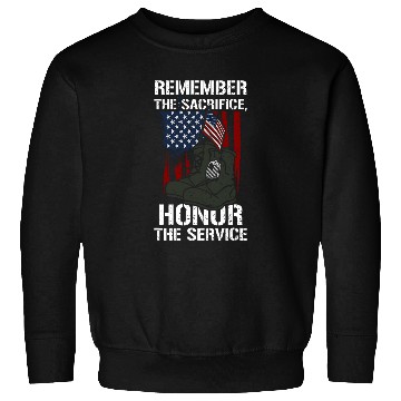 Discover Memorial Day Tribute Remember the Sacrifice Memorial Day Sweatshirts